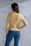 Halter Neck Long Sleeve Sweater